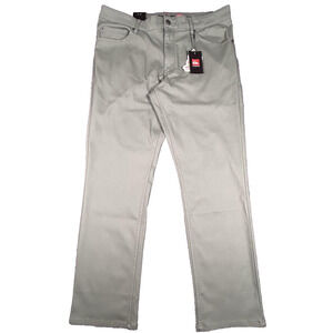 Quiksilver Pants Mens 38x32 Sage Green Straight Fit Stretch Casual Chino New